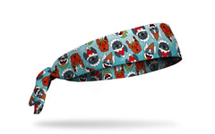 Yule Dogs Flex Tie Headband