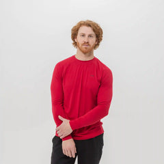 Breakthrough Long Sleeve: Ruby Red