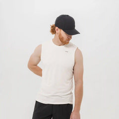 Men's Breakthrough Tank: Bone White