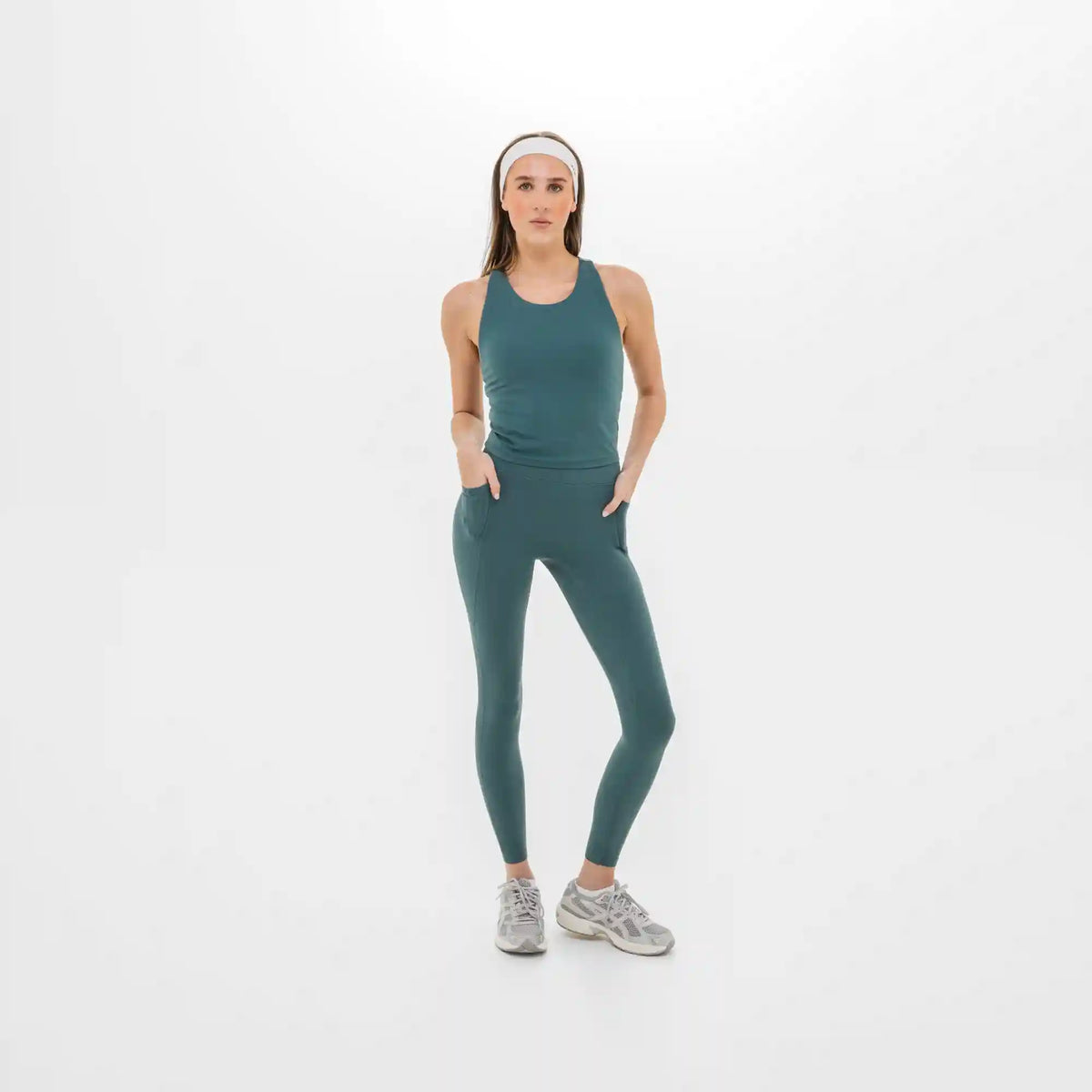 Women's Breakthrough Leggings: Eucalyptus