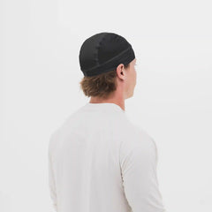 Jet Black Skull Cap