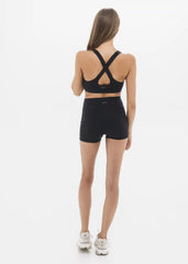 Women's Breakthrough High Rise Short 3": Obsidian